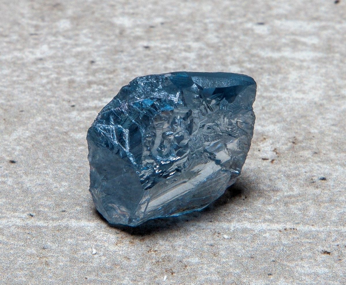 الماس آبی 40 قیراطی